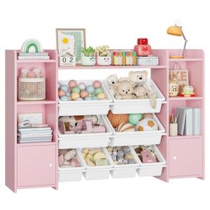 FOREHILL Mueble Almacenaje Juguetes, Librería Infantil Mont…