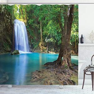 ABAKUHAUS Bosque Cortina de Baño, Asia Tailandia Jungle árb…
