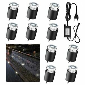 Arotelicht 10 focos LED empotrables para el suelo, Foco Sue…