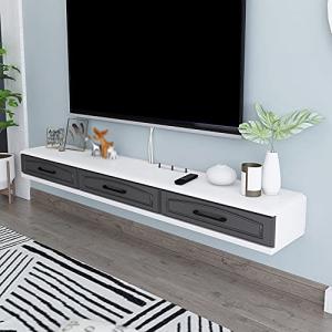 ABBNIA Mueble de TV Colgante, Estante para Decodificador de…