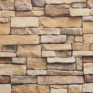 Arthome 44cmx3m vinilo adhesivo muebles Ladrillo Piedra Mar…