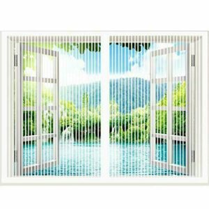 Contraventanas con Mosquitera Cortina Mosquitera Magnética…