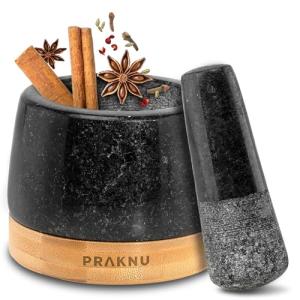 Praknu Mortero y Maja de Cocina pequeño - Granito Robusto y…