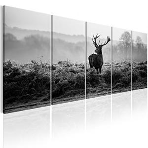murando Cuadro en Lienzo Ciervo 200x80 cm Impresión de 5 Pi…