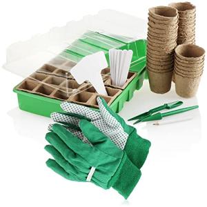 COM-FOUR® 68 uds. Set de Cultivo de Plantas - Invernadero d…