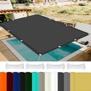 Velas de Sombra para Patio 2.6 x 3.4 m 98% UV Protection Re…