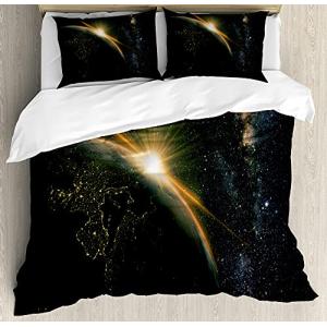 ABAKUHAUS Galaxia Funda Nórdica, Sol sobre la Tierra, Decor…