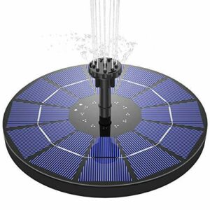 AISITIN Fuente Solar 3,5W de Batería con 6 Boquillas Ideal,…