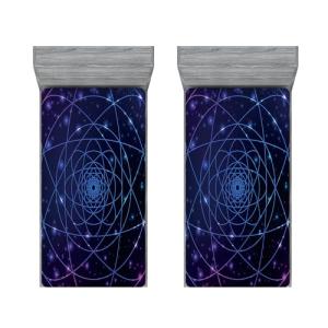 ABAKUHAUS Juego de Ajustables Star-Mandala Sábana Elastizad…