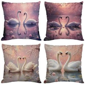 Rosa Cojines Exterior Impermeable Terciopelo Fundas Cojines…