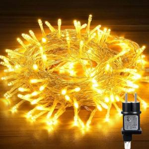 Hoteril Guirnalda luces Exterior,10M Navidad Led,Impermeabl…