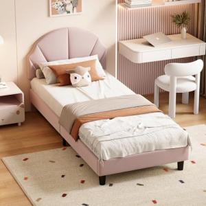YNYHTER Cama Infantil 90x200 Niña,Cama de Princesas para Ni…