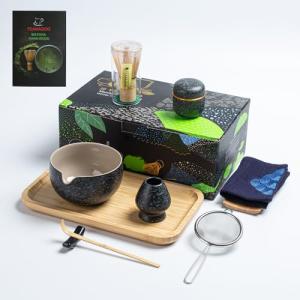 TEANAGOO Juego de Ceremonia del Té Matcha con Bandeja, Jueg…