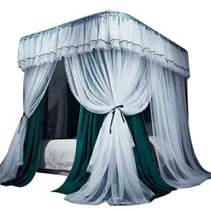 Dosel de Cama de Lujo en Forma de U, mosquitero con Soporte…