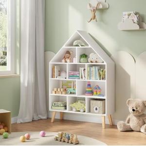 WOLTU Librería Infantil de 5 Estantes Estanteria Infantil p…
