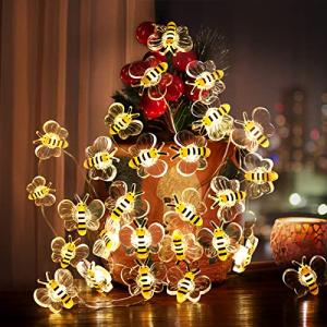 Coquimbo Guirnaldas Luces, 3M 30LED Cadena de Luces de Abej…
