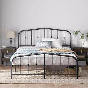 Zinus Heidi - Cama de 160 x 200 cm, 31 cm de Altura, Cama K…