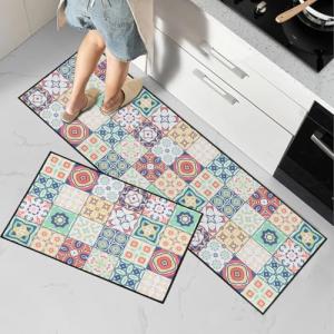 Freiesoldaten Juegos de Alfombras de Cocina 2 Piezas Antide…
