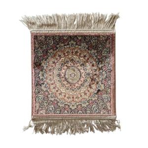 LaVelahome Alfombra clásica pequeña 35 x 35 cm sello cuadra…