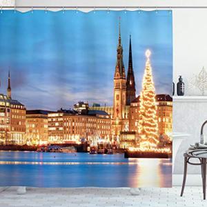 ABAKUHAUS Invierno Cortina de Baño, Hamburgo Alemania Casco…