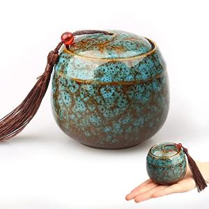 Soekodu Urna de Recuerdo Cerámica, Urnas Pequeñas para Ceni…