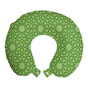 ABAKUHAUS Moderno Cojín de Viaje para Soporte de Cuello, Fo…