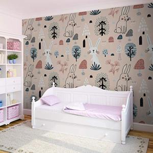 Fotomural Decorativo Infantil con Motivos de Animales del B…