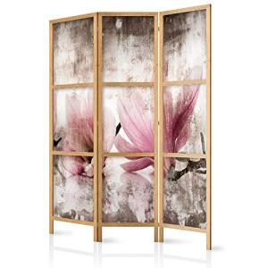 murando - Biombo Flores Magnolia 135x171 cm - 3 Paneles - L…
