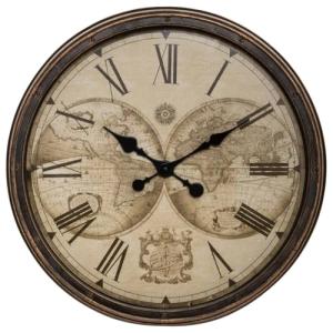ATMOSPHERA CREATEUR D'INTERIEUR Reloj Mundial de Plastico V…