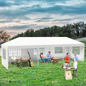 UISEBRT Carpa plegable de 3 x 9 m, con 8 paredes laterales…