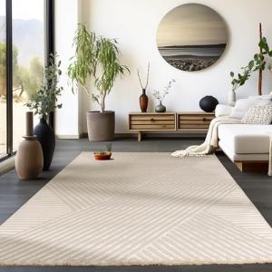 HomebyHome Alfombra Salon de Pelo Corto 200x300 (200 x 290…