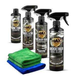 MAX DETAIL-LAB - Exterior Pack - Kit Limpieza Coche Exterio…