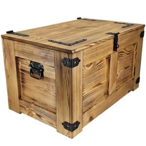 CREATIVE COOPER Caja de madera multifuncional con diseño de…