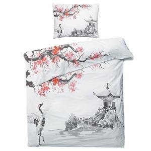 MOBEITI Juego de ropa de cama japonesa de 135 x 200 cm, dis…