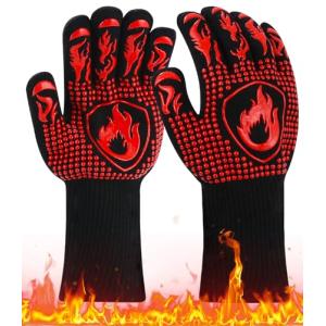 Guantes Barbacoa BBQ Guantes Resistentes al Calor hasta 800…