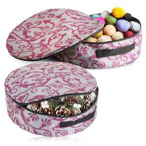 COM-FOUR® 2x Bolsa para coronas, accesorios de costura y ju…