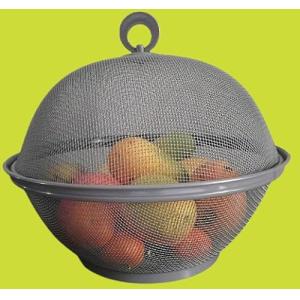 Cesta de plástico con tapa, cesta de frutas y verduras para…