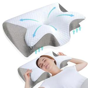 GreatDreams® Almohada Ortopedica Cervicales y Cuello - Almo…
