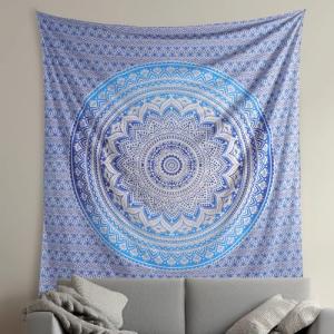 THE ART BOX Hippie Mandala Colgar Pared Tela Aesthetic Tapi…