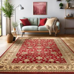 SIMPEX Alfombras de Pelo Corto, diseño Oriental, Alfombra R…