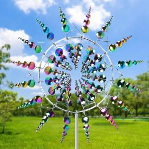 Magic Windmill Stainless Esculturas eólicas, Molino de Vien…