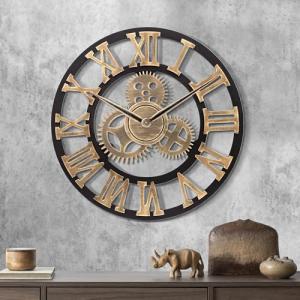 Lafocuse Reloj de Pared Grande Salon Engranajes, Vintage Re…