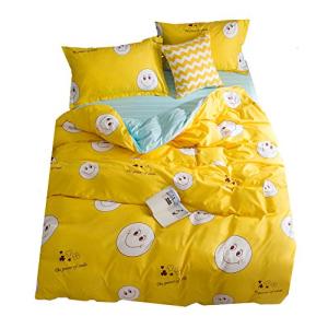 Chickwin Juego de Ropa de Cama 4 Piezas con Funda Edredon,M…