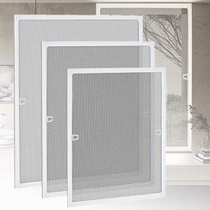 HENGMEI Mosquitera para Ventana 120 x 140cm con Marco de Al…