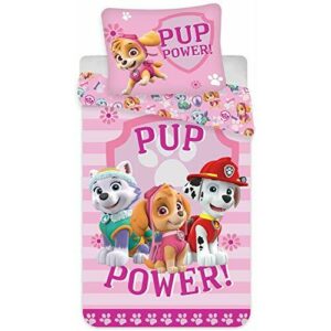 Paw Patrol Ropa de cama para niñas, ropa de cama infantil,…