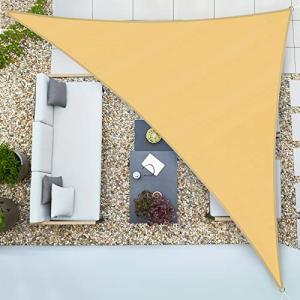 Duerer Toldo Vela de Sombra Triangular 5 x 5 x 5m, 95% de P…