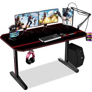 140 cm Mesa Gaming Desk, Mesa de Juegos electrónicos, Ergon…