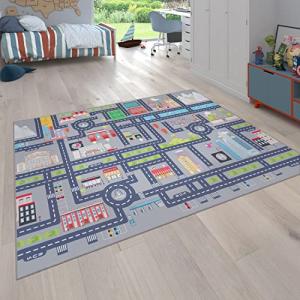 Paco Home Alfombra Infantil De Juegos Habitación Infantil M…