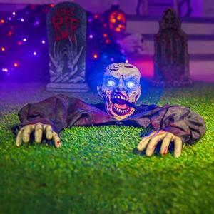 JOYIN Decoración de Halloween al Aire Libre Animated Zombie…