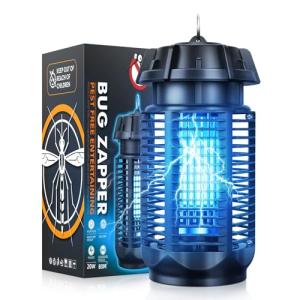Lampara Antimosquitos, 20W UV Mata Mosquitos Electrico, Lam…